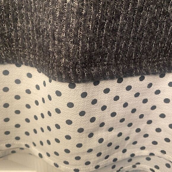 Faith and Joy Faux Top Double Layered 3/4 Length Sleeves - Picture 3 of 6